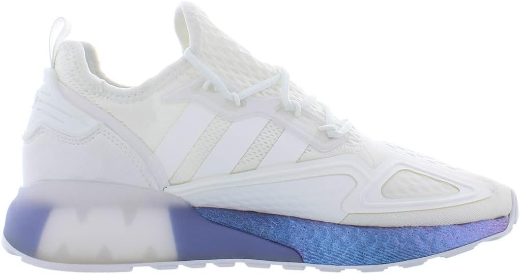 adidas Men's Zx 22 Boost Sneaker, Cloud White/Pulse Lime